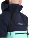 Vignette Rehall, Vie-R veste de ski femmes Navy bleu, gris 