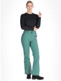 Vignette Rehall, Yves-R pantalon de ski en softshell femmes Smoke Pine vert 