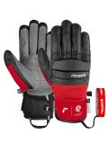 Vignette Reusch, Marco Odermatt gants de ski hommes Black / Fire Red noir, rouge 