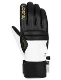 Vignette Reusch, Mikaela Shiffrin R-TEX® XT gants de ski femmes Black / White blanc, noir 