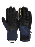 Vignette Reusch, Pro RC gants de ski hommes Black / Dress Blue / Gold bleu, noir, Or 