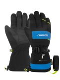 Vignette Reusch, Reusch Maxim GORE-TEX mitaines de ski enfants Black / Briljant Blue / Safety Yellow bleu, jaune, noir 