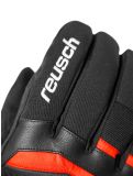 Vignette Reusch, Reusch Venom R-TEX® XT gants de ski hommes Steel Gray / Fire Red gris, rouge 