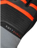 Vignette Reusch, Reusch Venom R-TEX® XT gants de ski hommes Steel Gray / Fire Red gris, rouge 