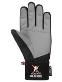 Vignette Reusch, Reusch Warrior R-TEX® XT gants de ski enfants Black / White / Fluo Red blanc, noir, rouge 