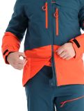 Vignette Rock Experience, Fanatic veste de ski hommes Reflecting Pond / Cherry Tomato bleu, rouge 