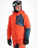 Vignette Rock Experience, Ice Thriller veste de ski à coque dure hommes Cherry Tomato / Reflecting Pond gris, rouge 