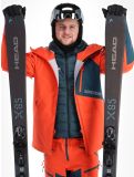 Vignette Rock Experience, Ice Thriller veste de ski à coque dure hommes Cherry Tomato / Reflecting Pond gris, rouge 