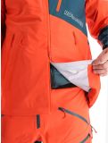 Vignette Rock Experience, Ice Thriller veste de ski à coque dure hommes Cherry Tomato / Reflecting Pond gris, rouge 