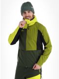 Vignette Rock Experience, Inuit Tech veste de ski softshell hommes Kombu Green / Sulphur / Cardam Seed gris, vert 