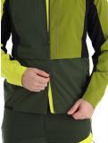 Vignette Rock Experience, Inuit Tech veste de ski softshell hommes Kombu Green / Sulphur / Cardam Seed gris, vert 