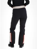 Vignette Rock Experience, Inuit Tech pantalon de ski en softshell femmes Caviar / Chateau Gray / Marshmallow blanc, gris, noir 