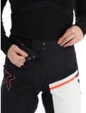 Vignette Rock Experience, Inuit Tech pantalon de ski en softshell femmes Caviar / Chateau Gray / Marshmallow blanc, gris, noir 