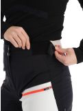 Vignette Rock Experience, Inuit Tech pantalon de ski en softshell femmes Caviar / Chateau Gray / Marshmallow blanc, gris, noir 