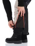 Vignette Rock Experience, Inuit Tech pantalon de ski en softshell femmes Caviar / Chateau Gray / Marshmallow blanc, gris, noir 