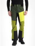 Vignette Rock Experience, Inuit Tech pantalon de ski en softshell hommes Kombu Green / Cardamom Seed / Sulphur vert 