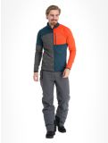 Vignette Rock Experience, Kobra Mock gilet hommes Reflecting Pond / Cherry Tomato bleu, rouge 