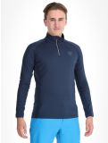 Vignette Rossignol, Classique 1/2 Zip pull de ski hommes Dark Navy bleu 