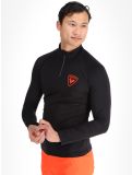 Vignette Rossignol, New Hero Classique 1/2 Zip pull de ski hommes Black noir 