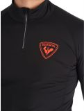 Vignette Rossignol, New Hero Classique 1/2 Zip pull de ski hommes Black noir 