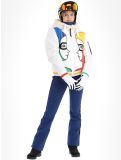 Vignette Rossignol, JC De Castelbajac Space Bomber veste de ski femmes White blanc 