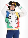 Vignette Rossignol, JC De Castelbajac Space Bomber veste de ski femmes White blanc 