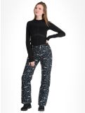 Vignette Rossignol, W Staci Print pantalon de ski femmes Black noir 