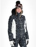 Vignette Rossignol, W Staci Print Puffy veste de ski femmes Black noir 