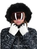 Vignette Rossignol, W Staci Print Puffy veste de ski femmes Black noir 