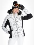 Vignette Rossignol, W Staci Print Puffy veste de ski femmes White blanc 