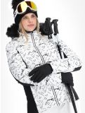 Vignette Rossignol, W Staci Print Puffy veste de ski femmes White blanc 