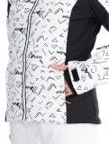 Vignette Rossignol, W Staci Print Puffy veste de ski femmes White blanc 