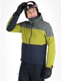 Vignette Scott, Jacket M's Ultimate Dryo 10 veste de ski hommes Shadow Grey / Meadow Green gris, vert 