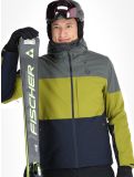 Vignette Scott, Jacket M's Ultimate Dryo 10 veste de ski hommes Shadow Grey / Meadow Green gris, vert 