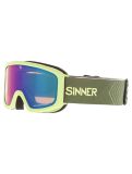 Vignette Sinner, Duck Mountain lunettes de ski enfants Matt Light Green jaune, vert 