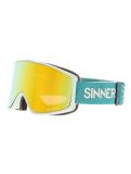 Vignette Sinner, Sin Valley S lunettes de ski unisexe Matt Light Mint vert 