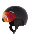 Vignette Sinner, Titan Visor casque de ski avec visière unisexe Matt Black noir 