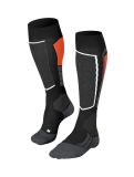 Vignette Falke, SK2 Intermediate chaussettes de ski hommes Black noir 