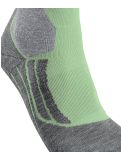 Vignette Falke, SK2 Intermediate chaussettes de ski femmes Quiet Green vert 