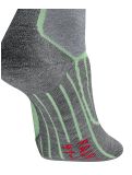 Vignette Falke, SK2 Intermediate chaussettes de ski femmes Quiet Green vert 