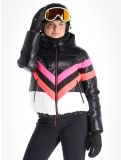 Vignette Sportalm Kitzbühel, Airbrush m.Kap.o.P. veste de ski femmes Black blanc, noir 