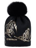 Vignette Sportalm Kitzbühel, Honolulu SKI bonnet femmes Black noir 