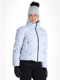 Vignette Sportalm Kitzbühel, Orlando Print CH o.K. veste de ski modèle court femmes Morning Blues bleu 