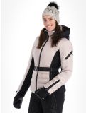 Vignette Sportalm Kitzbühel, Oxford m.Kap.o.P. veste de ski femmes Taupe Pink rose 