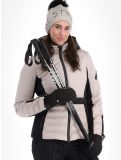 Vignette Sportalm Kitzbühel, Oxford m.Kap.o.P. veste de ski femmes Taupe Pink rose 