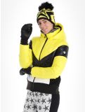 Vignette Sportalm Kitzbühel, Stockholm m.Kap.o.P. veste de ski femmes Blazing Yellow blanc, jaune, noir 