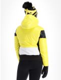 Vignette Sportalm Kitzbühel, Stockholm m.Kap.o.P. veste de ski femmes Blazing Yellow blanc, jaune, noir 