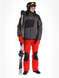 Vignette Spyder, Leader veste de ski hommes Polar gris, noir 