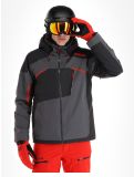 Vignette Spyder, Leader veste de ski hommes Polar gris, noir 