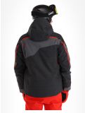 Vignette Spyder, Leader veste de ski hommes Polar gris, noir 